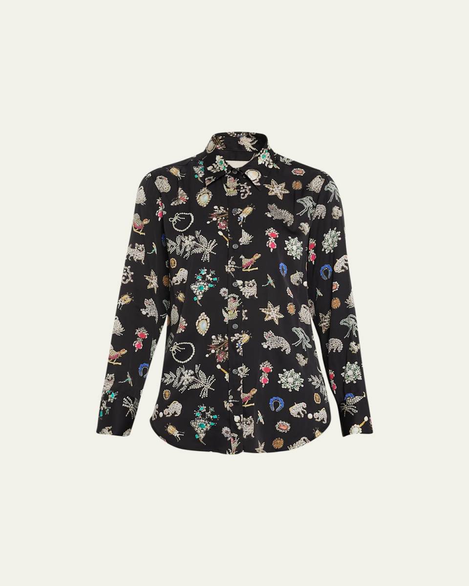 Black Diamond Pins Printed New Classic Shirt